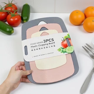 (Loại 1) Thớt Kháng Khuẩn Chống Nấm Mốc, An Toàn Cho Sức Khỏe - Thớt Nhựa Kháng Khuẩn Có Vân Chống Trơn AMIZIN