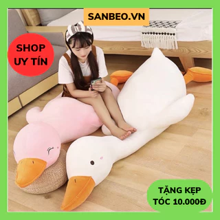 Gấu bông Vịt bông trầm cảm Vịt mệt mỏi 3 Màu Trắng, Hồng, Vàng Size 60cm- SANBEO.VN