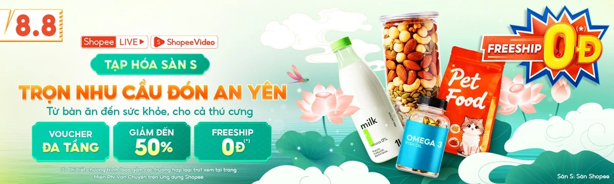 Tạp hóa sàn S - Trọn nhu cầu đón an yên