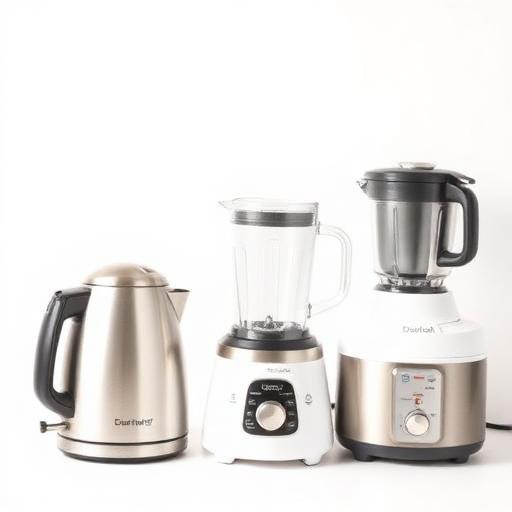 Ấm siêu tốc, máy xay và nồi cơm điện